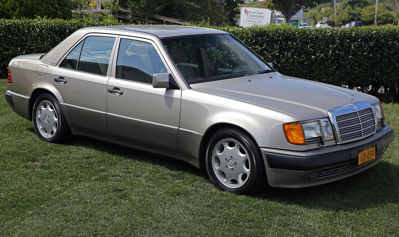 Mercedes-Benz 500E (W124) — Germany → USA cost guide